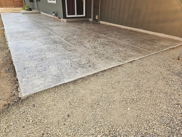Roman Slate Stampted Concrete