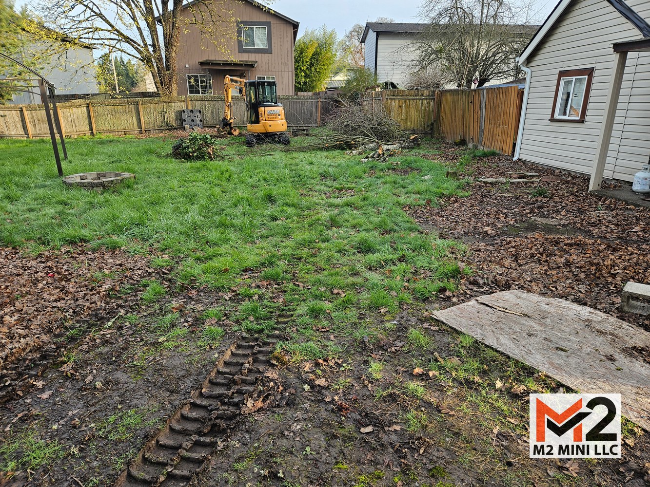 Before: Gravel Parking Lot
