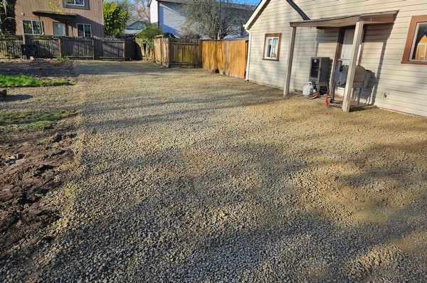 Gravel Parking Lot